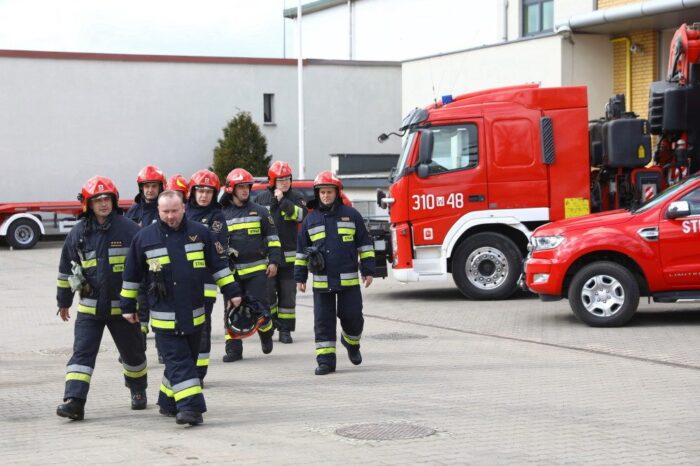 pożar strażacy, pożar lasu, spłonął dom, susza, OSP