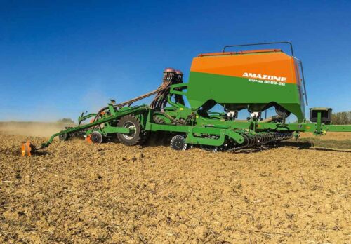 Amazone Cirrus 6003-2C z zespołem talerzy falistych Minimum TillDisc