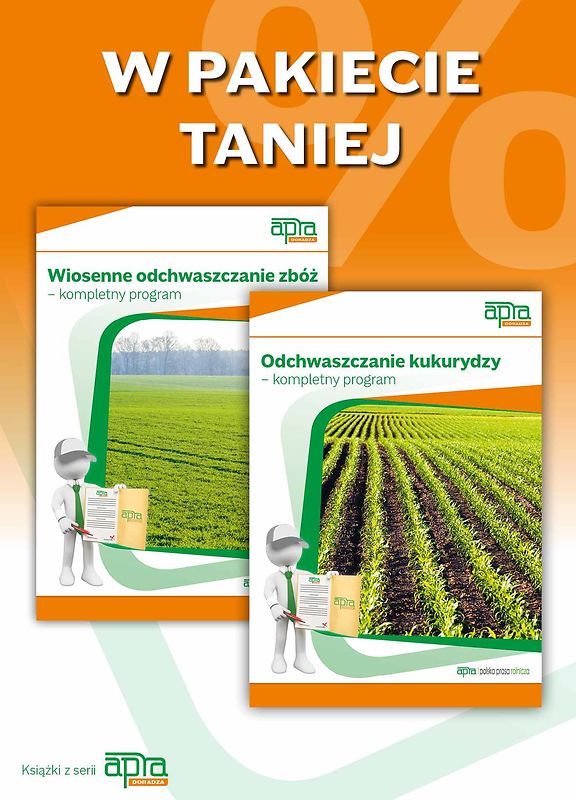Pakiet książek: Wiosenne odchwaszczanie zbóż + Odchwaszczanie kukurydzy