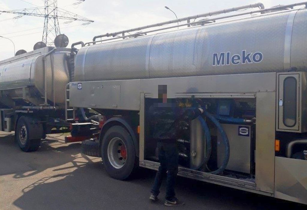 kontrole transportów, transport mleka, inspekcvja transportu drogowego, płock, łąck