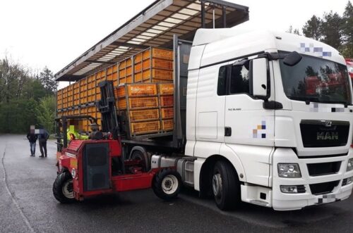 kontrole transportów, inspekcja transportu drogowego, Granowo, powiat grodziski, kałuszyn