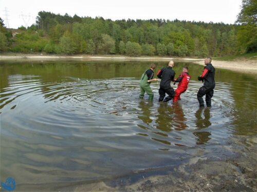 kłusownictwo, nielegalny połów ryb, straż rybacka, jezioro Kopcze, powiat pilski