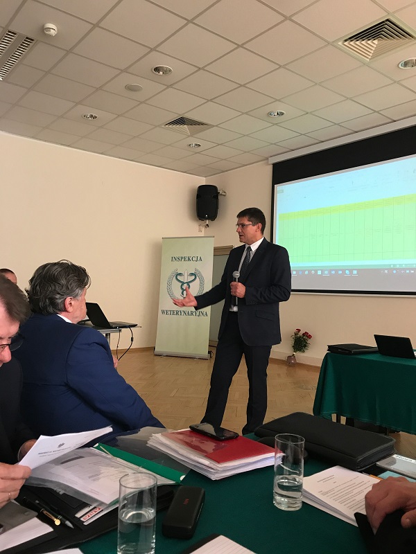 główny lekarz weterynarii, Paweł Niemczuk, Bogdan Konopka, minister rolnictwa, Jan Krzysztof Ardanowski