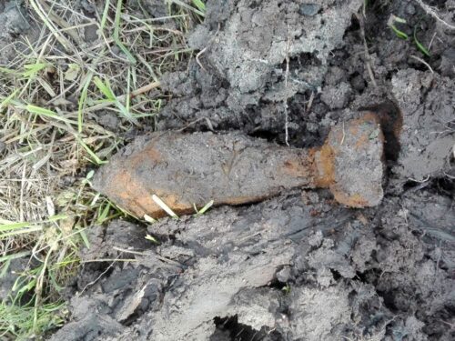 niewybuch na polu, powiat zwoleński, mazowsze, Kpp zwoleń, Krzysztof Gregorczyk