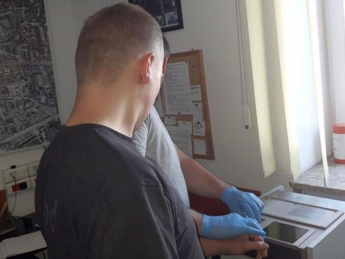 radlin, pożar stodoly, pożar w gospodarstwie, podpalacz, gmina Górno