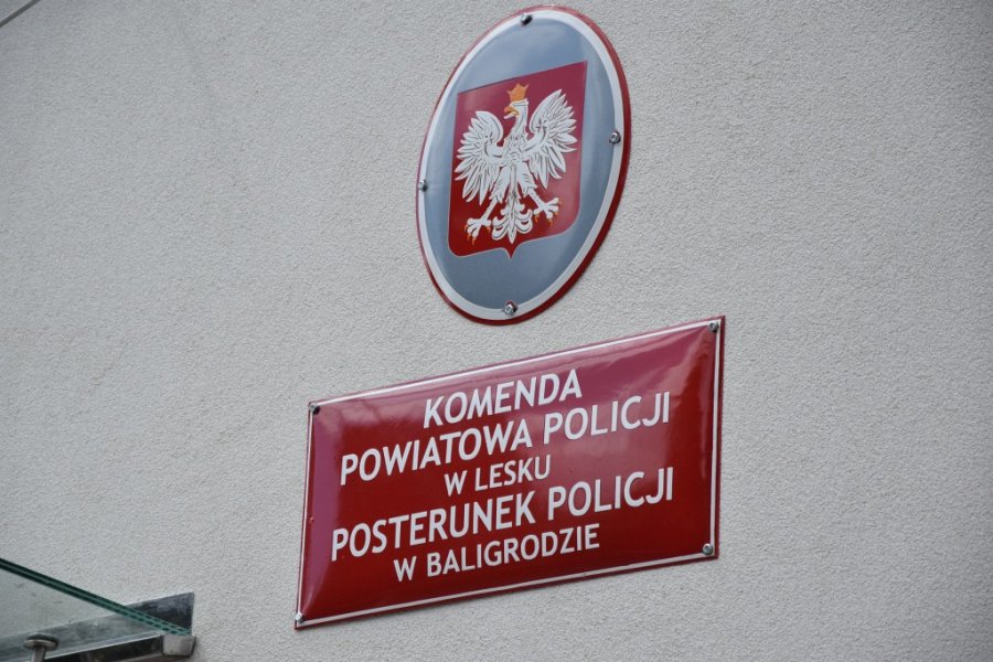 policja, podkarpackie, komisariat policji baligrodzie, baligród