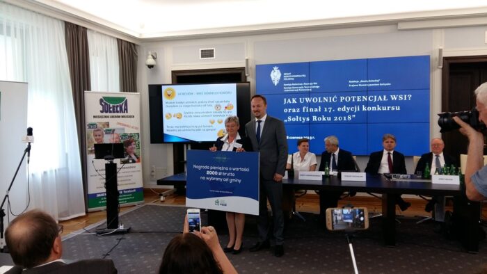 Sołectwo Uciechów, Elżbieta Filipek, gmina Dzierżoniów, konkursu Sołtys Roku 2018, psor, środki ochrony roślin