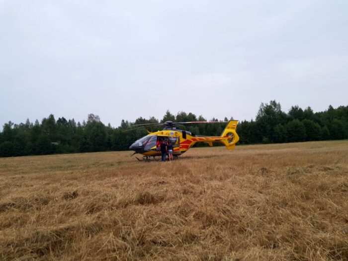 wypadki z udziałem dzieci, wypadki w gospodarstwach, wypadki na polu, nowiny, Przesławice