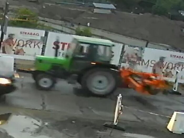 kradzież ciągnika, klepacze, kmp policji w Białymstoku, ciągnik Deutz-Fahr 6007C