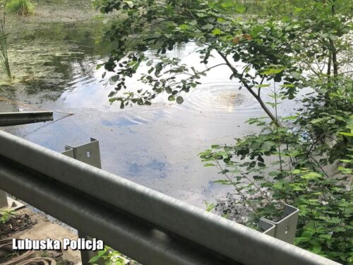 auto w stawie, Pałck, Kije, powiat świebodziński, Karol Wesołowski