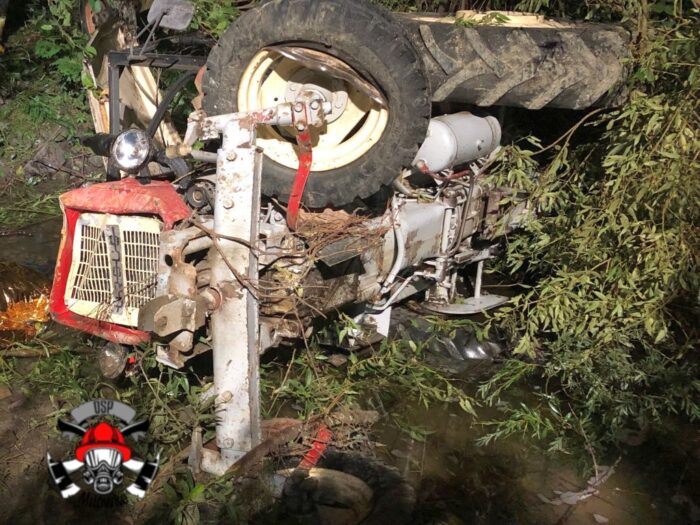 Milówka, powiat żywiecki, OSP Milówka, wypadki z udziałem ciągników