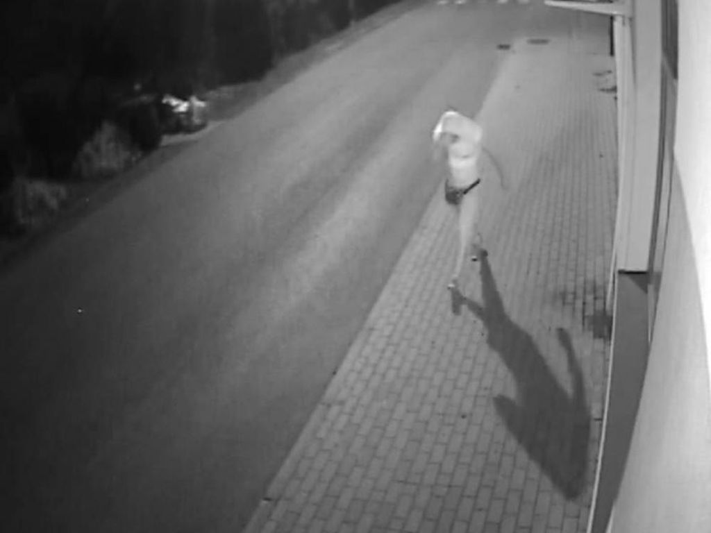 podpalacz, piroman, płonący stóg, pożar, policja, czarnków, wielkopolska