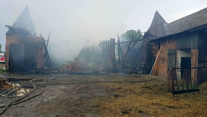 pożary w gospodarstwach, janków przygodzki, powiat ostrowski, Olbrachcice, powiat prudnicki,gmina Rokitno,powiat bialski