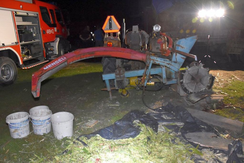 Wilkołazy, powiat kraśnicki, sieczkarnia, wypadki w gospodarstwach