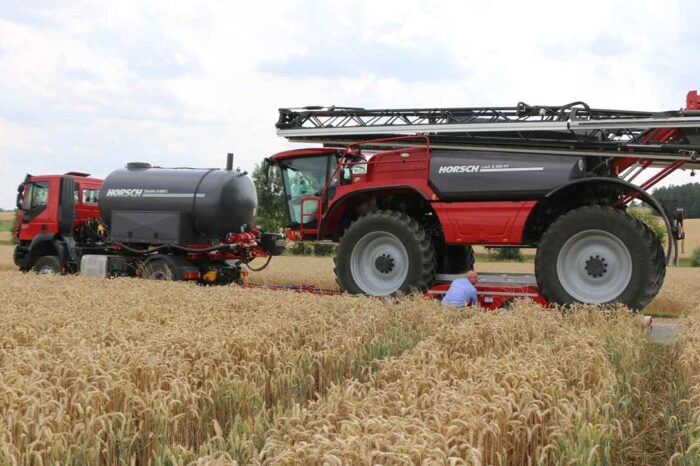 horsch shuttle,przyczepa do przewozu opryskiwacza