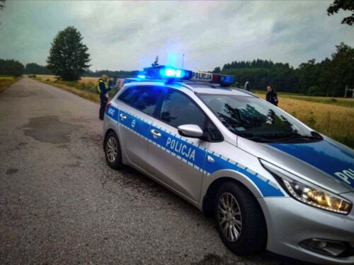 wypadek w gospodarstwie, śmierć dziecka, wywrócona przyczepa, Prokuratura Rejonowa w Zgorzelcu, KPP w Zgorzelcu,