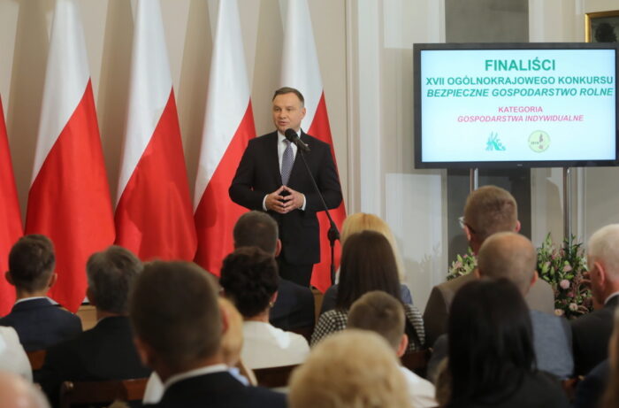 andrzej duda, prezydent, jan krzysztof ardanowski, minister rolnictwa, polska wieś, bezpieczne gospodarstwo rolne