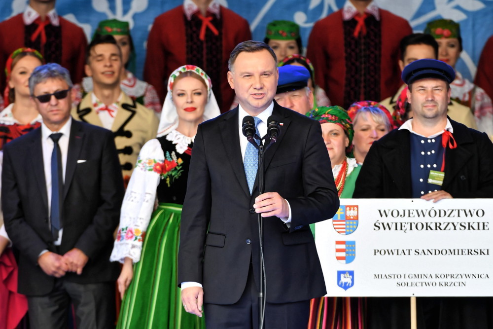 andrzej duda, dożynki, dożynki prezydenckie, spała