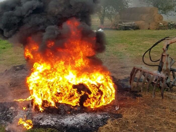 pożary w gospodarstwach, pożary na łąkach, gmina werbkowice, Edyta Krystkowiak, Dorota Krukowska-Bubiło
