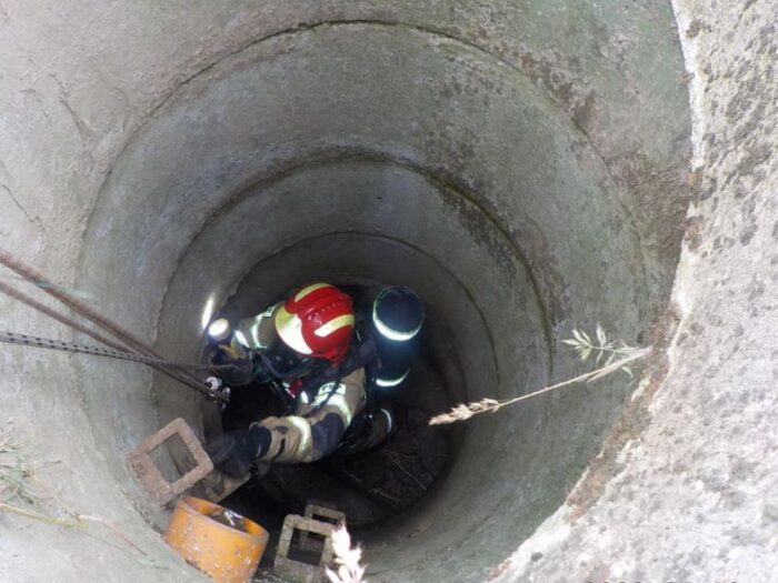 mężczyzna wpadł do studni, Kamil Gołębiowski, KMP Lublin
