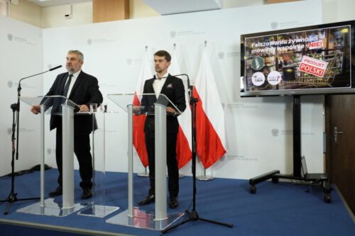 jan krzysztof ardanowski, minister rolnictwa, michał kołodziejczak, agrounia, znakowanie żywności