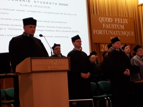 dr inż. Leszek Sieczko, WRiB, inauguracja,