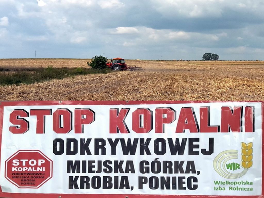 wielkopolska izba rolnicza, kopalnie odkrywkowe, piotr walkowski, elżbieta witek