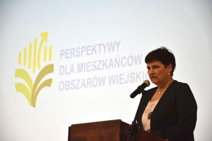 Halina Szymańska, konferencja Perspektywy dla mieszkańców obszarów wiejskich, kowr, kancelaria prezydenta