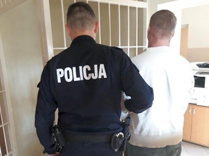 gmina Przywidz, powiat gdański, złodziej traktora, KPP w Pruszczu Gdańskim