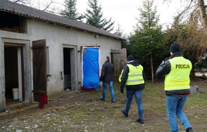 gmina Lipowiec Kościelny, Aneta Prusik, KPP w Mławie, Gospodarz zaniedbywał zwierzęta, służba weterynaryjna