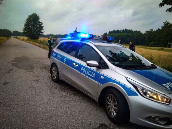 policja, wypadek, praca dzieci na wsi, wypadki na wsi, BHP w rolnictwie