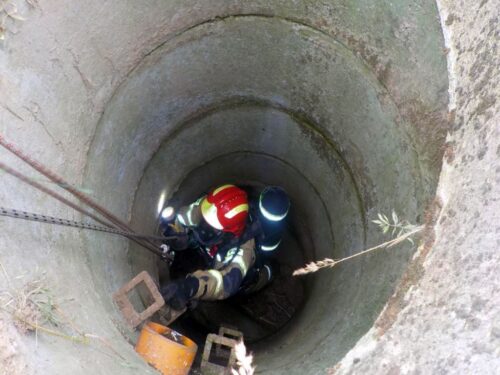 mężczyzna wpadł do studni, Nawsie Kołaczyckie, powiat jasielski, Jan Szeląg