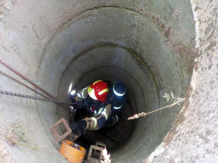 mężczyzna wpadł do studni, Nawsie Kołaczyckie, powiat jasielski, Jan Szeląg