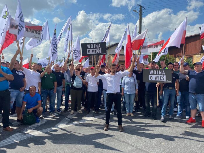 agrounia, michal kolodziejczak, protest, partia