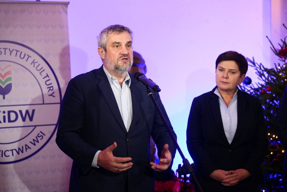Narodowy Instytut Kultury Ludowej Dziedzictwa Wsi, beata szydło, jarosław sellin, kultura na wsi