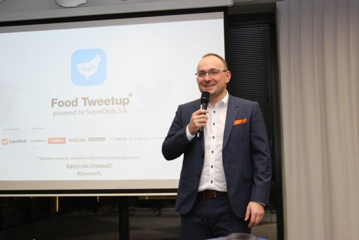 food tweetup superdrob, SuperDrob, Łukasz Zając