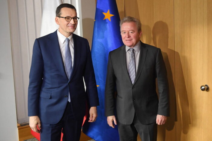 mateusz wojciechowski, janusz wojcichowski, David Sassoli, ursula von der Leyen