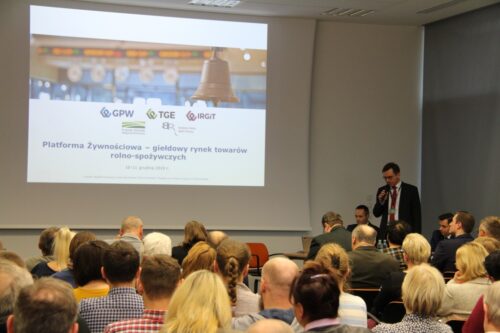 Platforma Żywnościowa SELLFOOD, kowr, wojciech kędzia, handel pszenicą