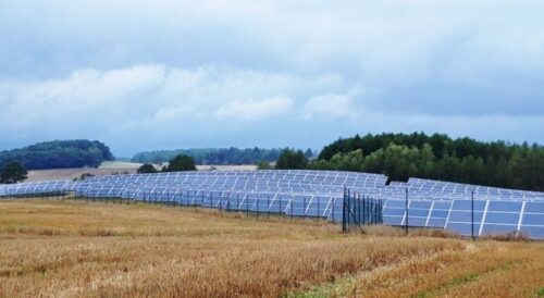 farma fotowoltaiczna, Sławnikowice, gmina Zgorzelec, WFOŚiGW we Wrocławiu