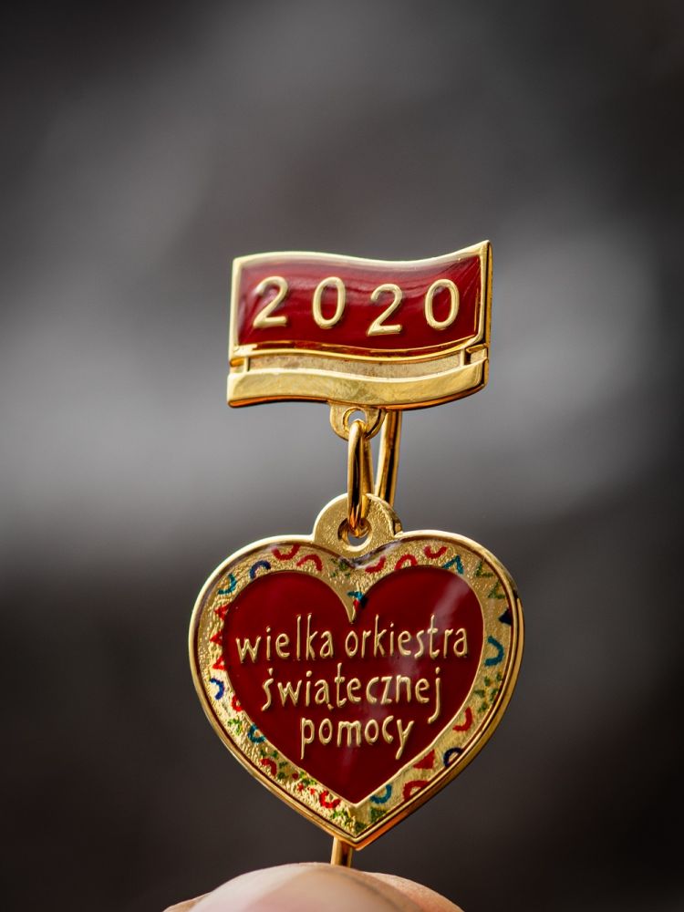 złote serduszko WOŚP, Bio-Gen, licytacja złotych serduszek, wośp 2019