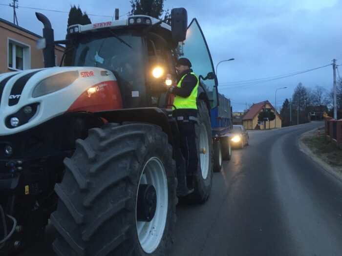 trzeźwy poranek, gmina Dywity, warmińsko-mazurskie, policja