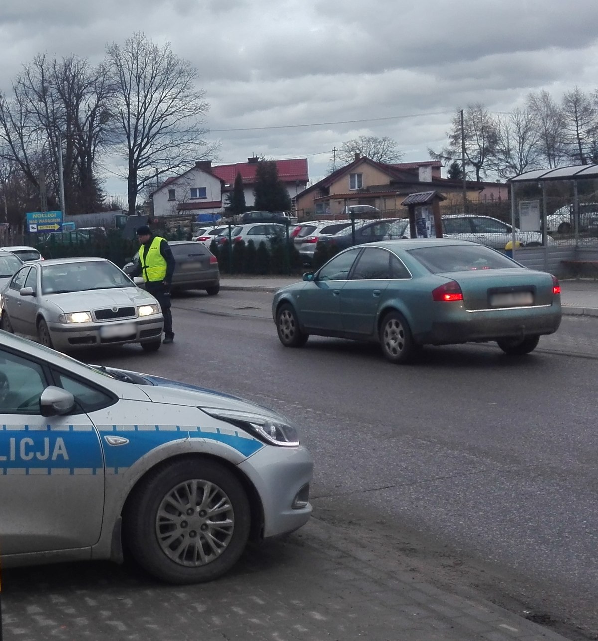 trzeźwy poranek, gmina Dywity, warmińsko-mazurskie, policja