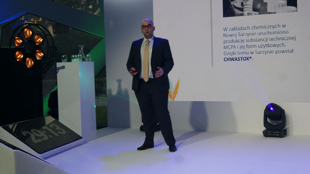 Ciech Sarzyna, strategia firmy Ciech Sarzyna, nowe produkty firmy Ciech Sarzyna, Chwastox, ochrona kukurydzy, fungicydy