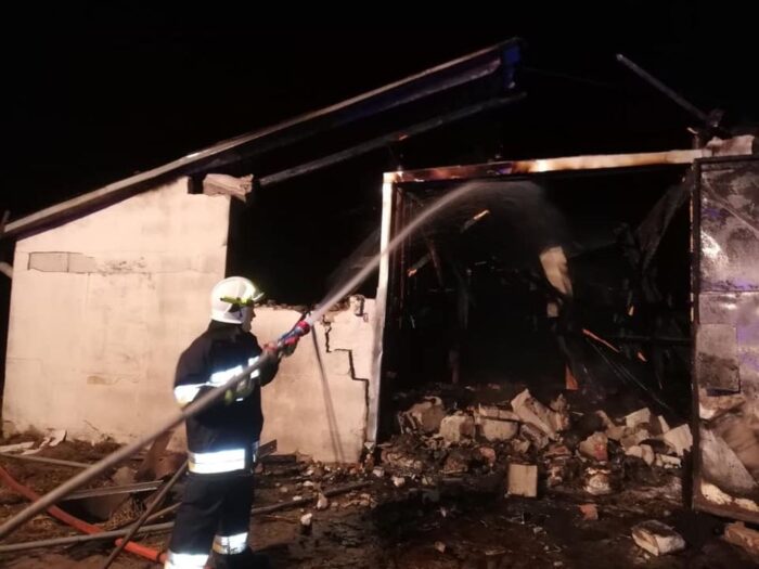 pożary w gospodarstwach, Chrząchów, gmina Końskowola, powiat puławski