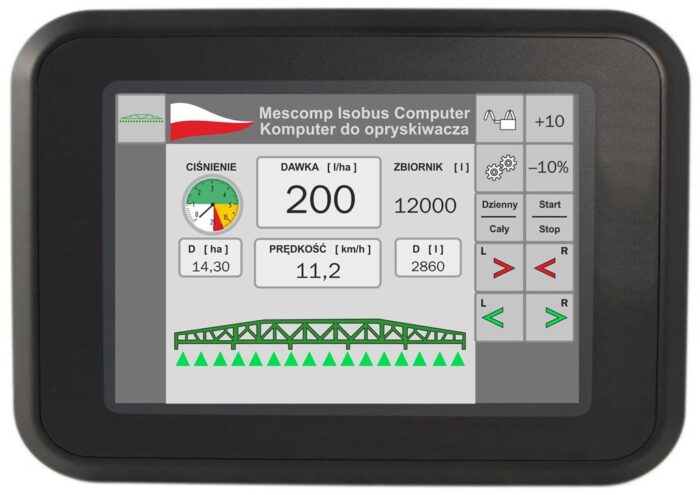 Mescomp Spectra, komputer Isobus