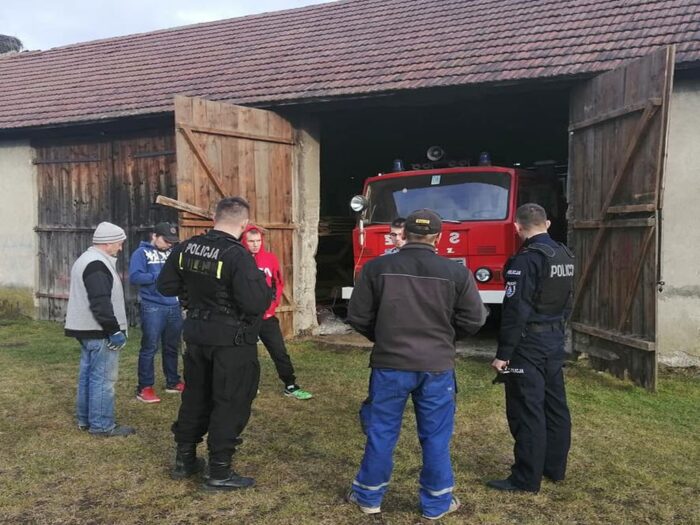 kradzież akumulatora, przestępstwo, OSP