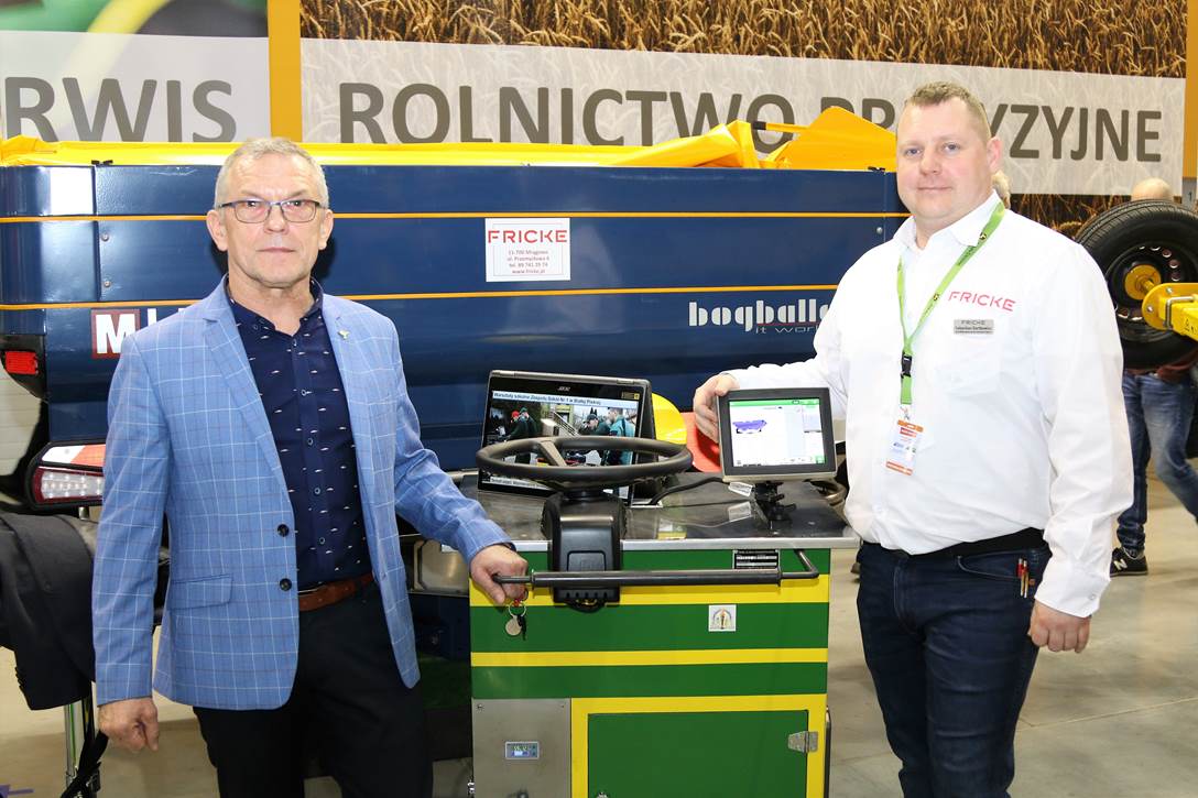 wózek dydaktyczny_rolnictwo precyzyjne John Deere