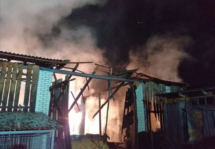 pożary w gospodarstwach, gmina Kamionka, Kozłówka, powiat lubartowski