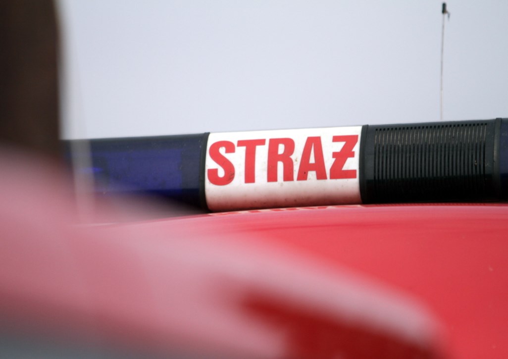 pożar,podlaskie,świnie,trzoda chlewna,słoma,policja,straż pożarna