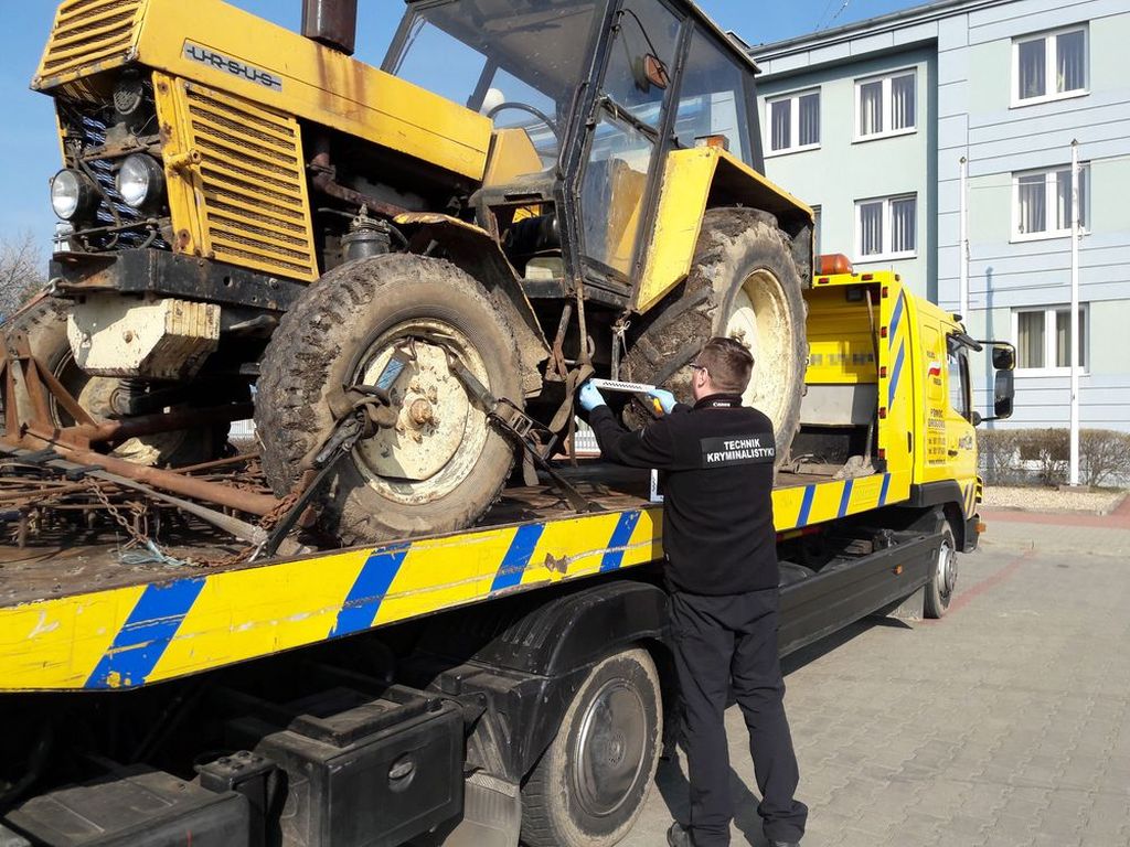 Odcinek, powiat oleski, śmierć pod kołami ciągnika, Krzysztof Grajcar